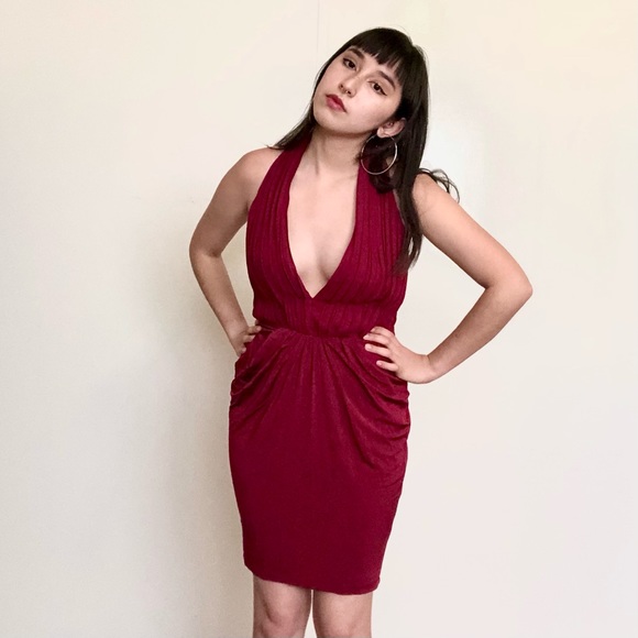 bebe | Dresses | Bebe Red Draped Halter Dress | Poshmark bebe | Dresses | Bebe Red Draped Halter Dress | Poshmark